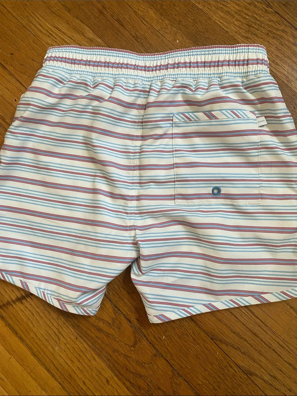 Americana stripe minnow swim trunks 9/10